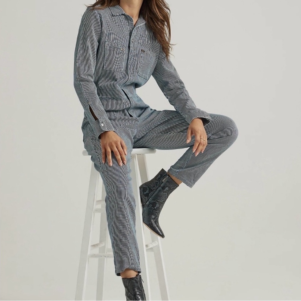 Lee Hickory Striped Union-Alls